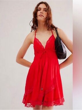 Free People For A Moment Mini Dress Size S